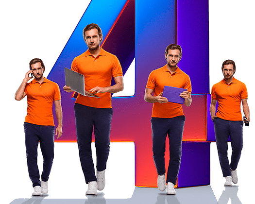 Великолепная четверка Ростелеком в&nbsp;село Южно-Подольск (Омская область)